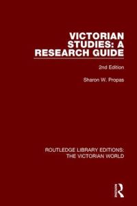 Book Cover for Victorian Studies by Sharon W Propas