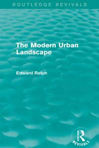 Book Cover for The Modern Urban Landscape by E C Relph