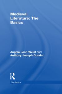 Book Cover for Medieval Literature by Angela Jane Weisl, A J Cunder