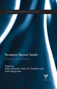 Book Cover for Perception Beyond Gestalt by Adam Geremek, Mark Greenlee, Svein Magnussen