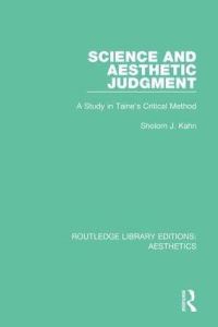 Book Cover for Science and Aesthetic Judgement by Sholom Jacob Kahn
