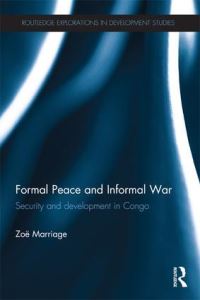 Book Cover for Formal Peace and Informal War by Zoë Marriage
