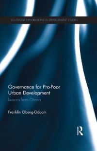 Book Cover for Governance for Pro-Poor Urban Development by Franklin ObengOdoom