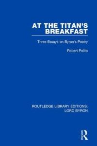 Book Cover for At the Titan's Breakfast by Robert Polito