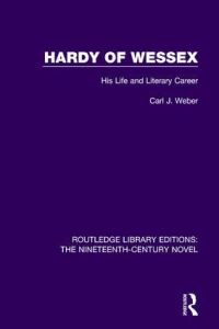Book Cover for Hardy of Wessex by Carl Jefferson Weber