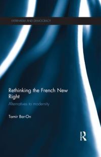 Book Cover for Rethinking the French New Right by Tamir BarOn