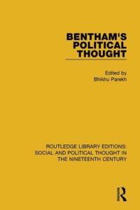 Book Cover for Bentham's Political Thought by Bhikhu C Parekh