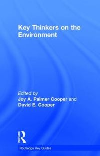 Book Cover for Key Thinkers on the Environment by Joy A PalmerCooper, David E Cooper