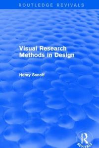 Book Cover for Visual Research Methods in Design by Henry Sanoff