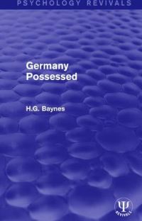 Book Cover for Germany Possessed by HG Baynes