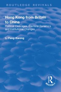 Book Cover for Hong Kong from Britain to China by Li PangKwong
