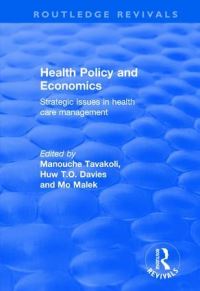 Book Cover for Health Policy and Economics by International Conference on Strategic Issues in Health Care Management