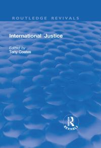 Book Cover for International Justice by Association for Legal and Social Philosophy Great Britain, University of Reading