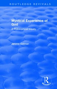 Book Cover for Mystical Experience of God by Jerome Gellman