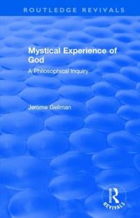 Book Cover for Mystical Experience of God by Jerome I Gellman