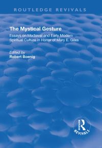 Book Cover for The Mystical Gesture by Mary E Giles
