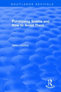 Book Cover for Purchasing Scams and How to Avoid Them by Trevor Kitching