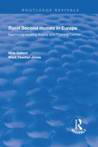 Book Cover for Rural Second Homes in Europe by Nick Gallent, Mark TewdwrJones
