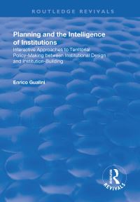 Book Cover for Planning and the Intelligence of Institutions by Enrico Gualini