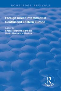 Book Cover for Foreign Direct Investment in Central and Eastern Europe by Svetla Trifonova Marinova