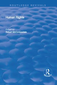 Book Cover for Human Rights by Robert McCorquodale