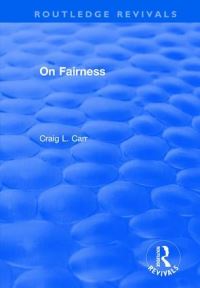 Book Cover for On Fairness by Craig L Carr