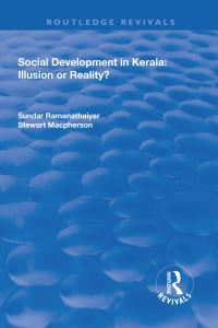 Book Cover for Social Development in Kerala by Sundar Ramanathaiyer, Stewart MacPherson