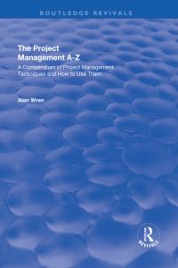 Book Cover for The Project Management A-Z by Alan Wren