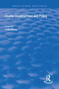 Book Cover for Cluster Development and Policy by Philip Raines