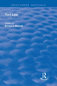 Book Cover for Tort Law by Ernest J Weinrib