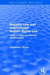 Book Cover for National Law and International Human Rights Law by Ramón Menéndez Pidal