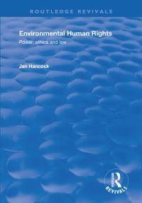 Book Cover for Environmental Human Rights by Jan Hancock