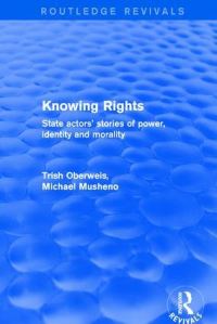 Book Cover for Revival: Knowing Rights (2001) by Trish Oberweis, Michael Musheno