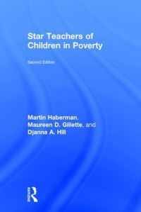 Book Cover for Star Teachers of Children in Poverty by Martin Haberman, Maureen Gillette, Djanna A Hill, Kappa Delta Pi Honor society