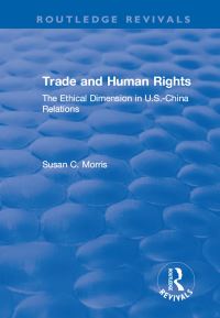Book Cover for Trade and Human Rights by Susan C Morris
