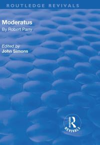 Book Cover for Moderatus by John Simons