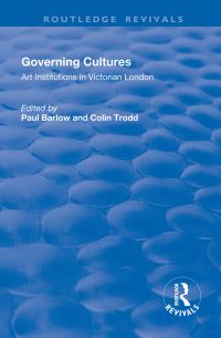 Book Cover for Governing Cultures by Colin Trodd