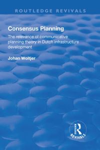 Book Cover for Consensus Planning by Johan Woltjer