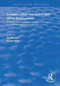 Book Cover for Compact Cities and Sustainable Urban Development by Gert de Roo, Donald Miller