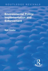Book Cover for Environmental Policy by Neil Hawke