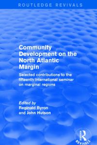 Book Cover for Community Development on the North Atlantic Margin by John Hutson, Reginald Byron