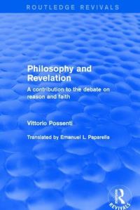 Book Cover for Philosophy and Revelation: by Vittorio Possenti
