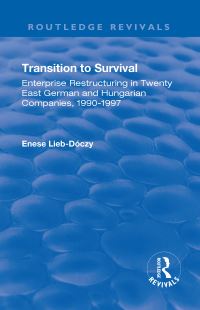 Book Cover for Transition to Survival by Enese LiebDóczy