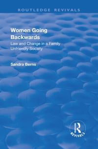 Book Cover for Women Going Backwards by Sandra Berns