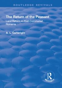 Book Cover for The Return of the Peasant by AL Cartwright