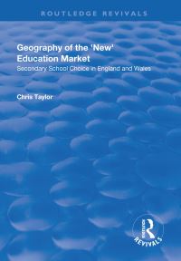 Book Cover for Geography of the 'New' Education Market by Chris Taylor