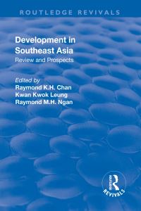 Book Cover for Development in Southeast Asia by Raymond K H Chan, Kwan Kwok Leung, Raymond Ngan