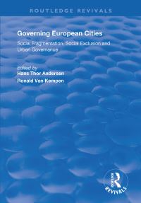 Book Cover for Governing European Cities by Hans Thor Andersen, Ronald van Kempen