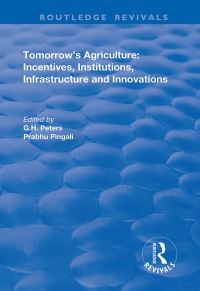 Book Cover for Tomorrow's Agriculture by Peters, Prabhu Pingali