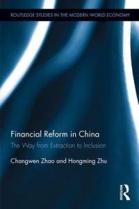 Book Cover for Financial Reform in China by Changwen Zhao, Hongming Zhu